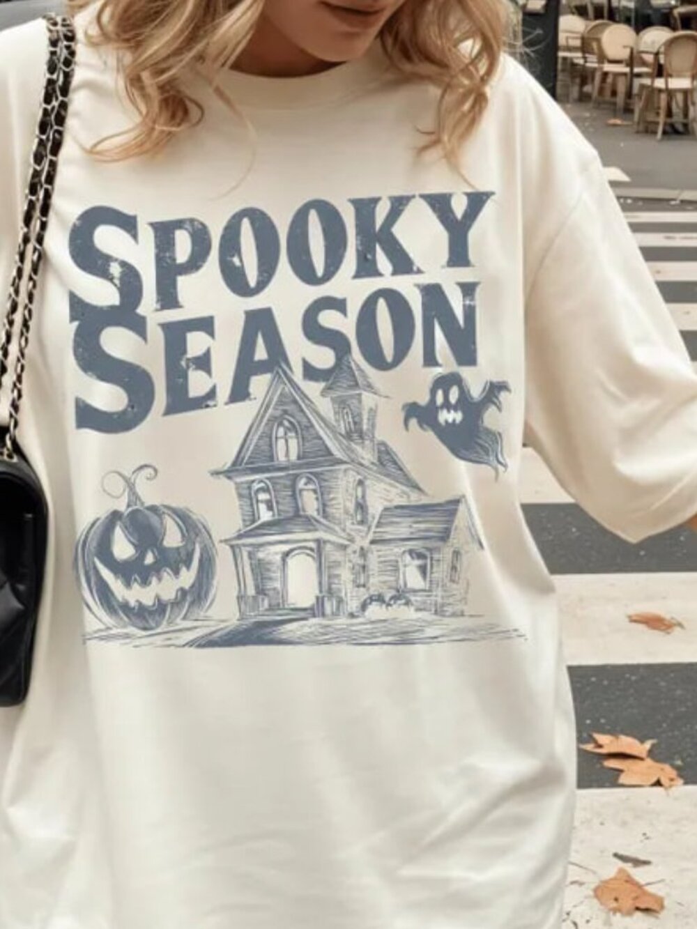 Ghost Pumpkin Halloween Tshirt, Spooky Season Halloween Tee
